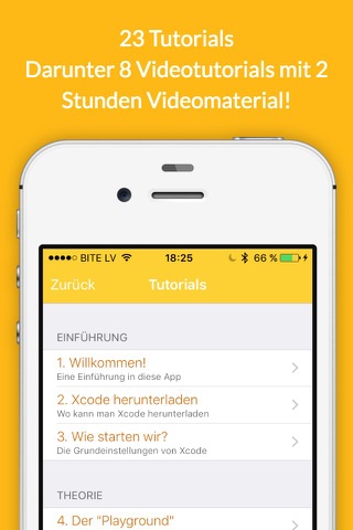 German Swift Tutorials - Lerne Swift 2 für Xcode screenshot 2