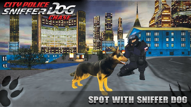 Security Police Dog Sniffer Simulator : Help forces secure the city from criminals