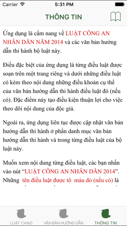 Luật Công An Nhân Dân 2014