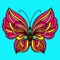 Butterfly Coloring Book for Adults: Free Adult Coloring Art Therapy Pages - Anxiety Stress Relief Balance Relaxation Games