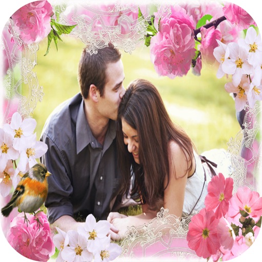 Spring Romance Photo Frames icon