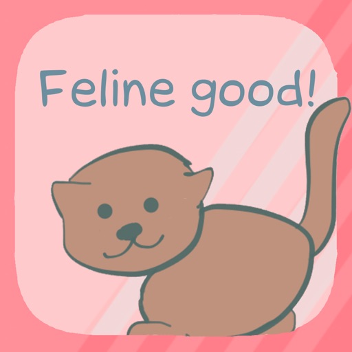 Feline good - the positive affirmations cat icon