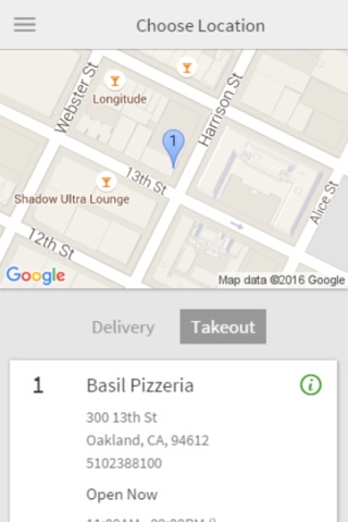 Basil Pizzeria screenshot 2