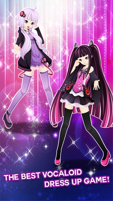 Dress-up " DIVA Vocaloid " The Hatsune miku and rika and Rin salon and make up anime gamesのおすすめ画像1