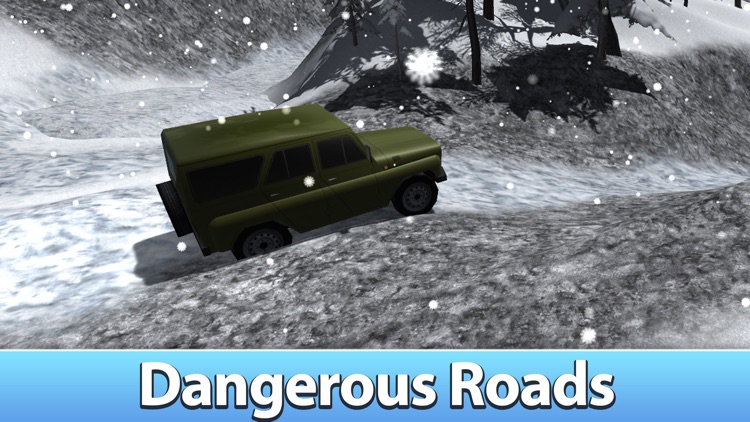 Winter Offroad UAZ Simulator 3D - Drive the Russian truck!