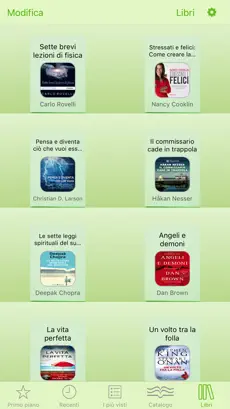 Captura 2 Libri e Audiolibri in Italiano iphone