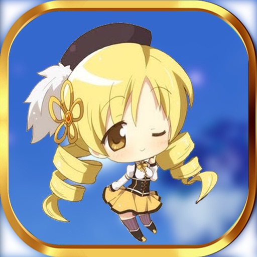 Blond Girl Running icon