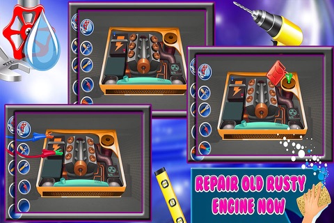 Truck Repair Shop – Mechanic Car garage & makeover game for kids screenshot 4