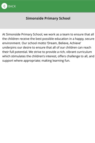Simonside Primary School screenshot 2