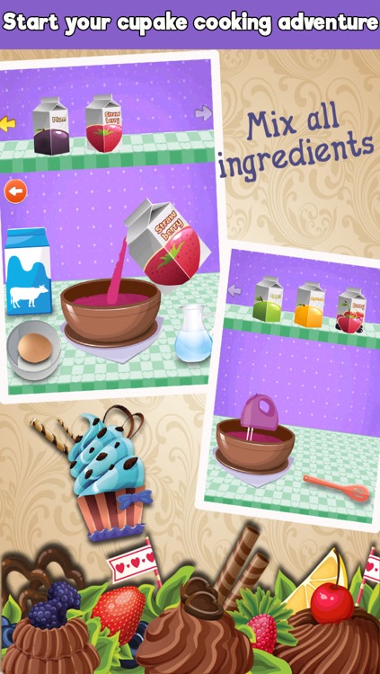 Crazy Cupcakes Maker Cooking games