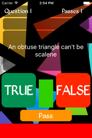 True or False - Triangles screenshot 2