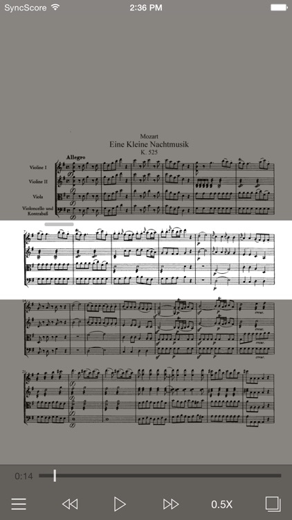 Mozart Eine kleine Nachtmusik screenshot-0