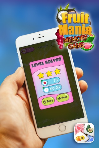 Fruit Mania Memory Game – Education.al Flash Card Matches for Kid.s screenshot 2