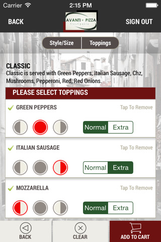 Avanti Pizza Fresh Pasta screenshot 4