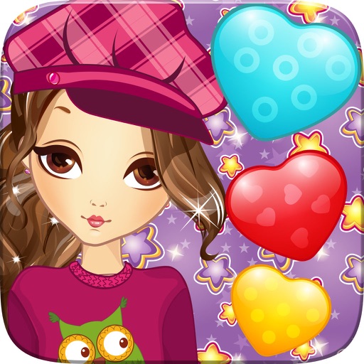 Heart Star Book of Life Sweet Game 3 Match iOS App