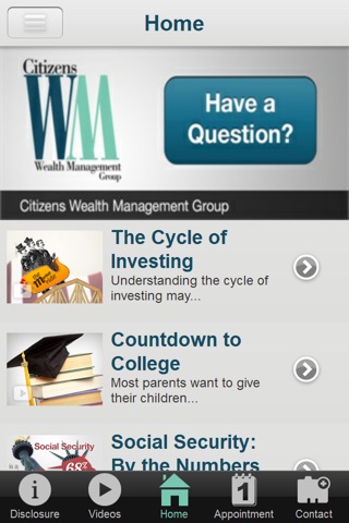 Citizens Wealth Management Group screenshot 2