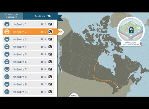 La quête canadienne de la BDC screenshot 2