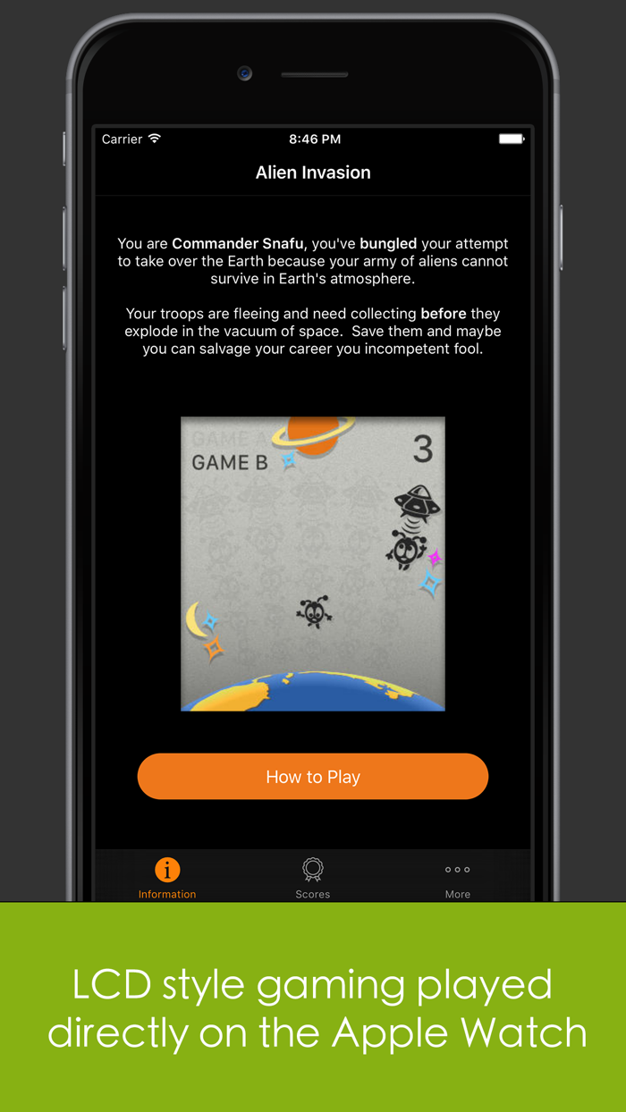 LCD Games Alien Invasion