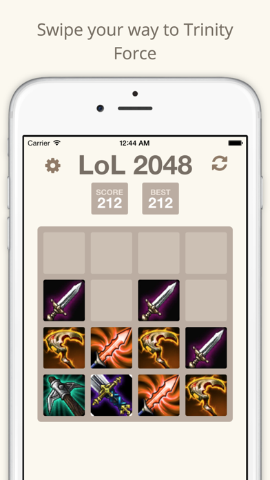 How to cancel & delete LoL 2048 - LoL2048.com League Puzzle Game from iphone & ipad 1