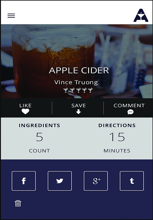 Alchomy - Cocktail Recipes & Bar Locator screenshot 2