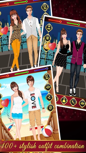 Romantic Couple Dress Up Game(圖5)-速報App