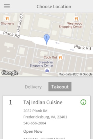 Taj Indian Cuisine screenshot 2