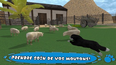Screenshot #1 pour Sheep Run Dog Simulator 3D : Ferme agneau et laine Transport par camion Transporter et Avion