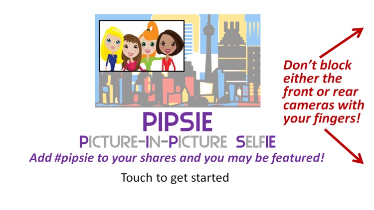 PIPSIE - Picture In Picture Selfies