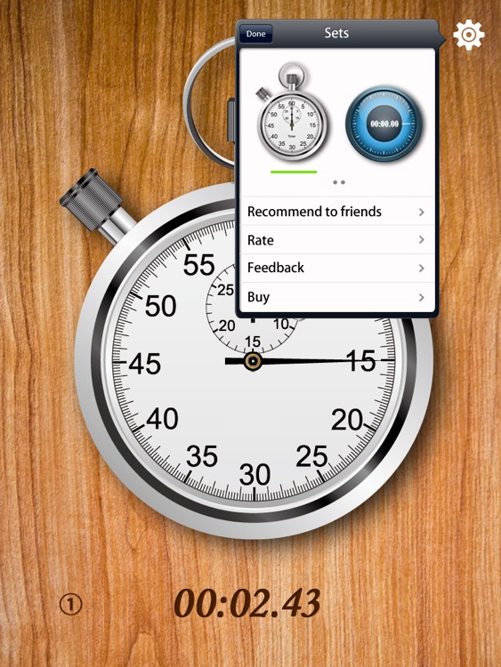 StopWatch for mechanical-watch, calculagraph, time screenshot-4