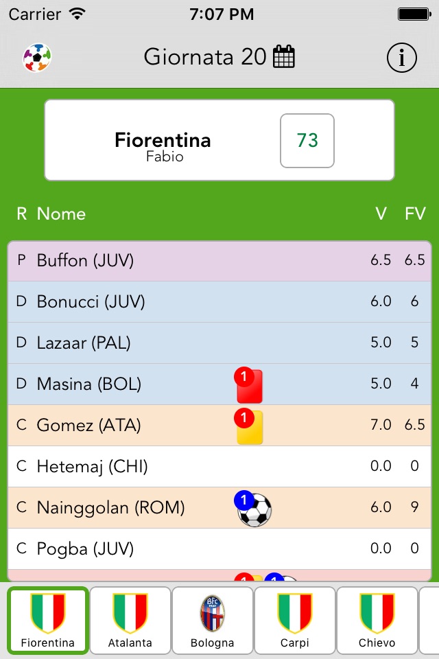 Fantamatic Fantacalcio 2018-19 screenshot 4