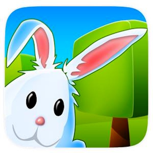 Rabbit And Carrots Rush Icon