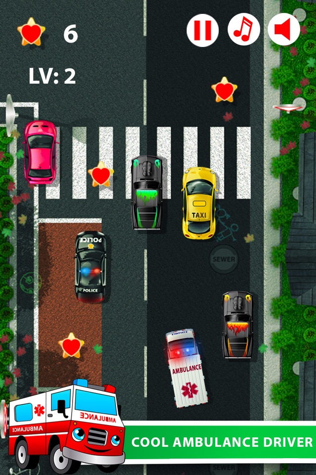 Ambulance truck road simulator screenshot 3