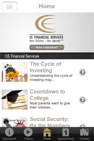 CE Financial Services screenshot 2