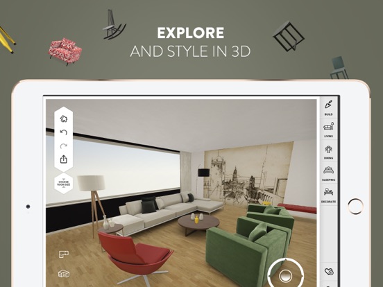 Amikasa - 3D Floor Planner with Augmented Reality screenshot