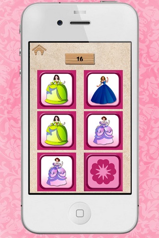 princesses memory: games for brain training for girls screenshot 4