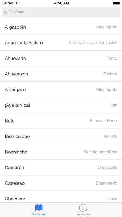 How to cancel & delete Diccionario Panameño from iphone & ipad 1