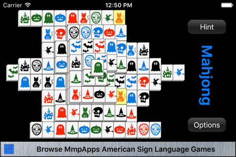 Mahjong Halloween - A Tile Matching Game screenshot 3