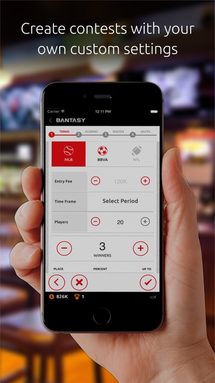Bantasy – Daily Fantasy Sports screenshot-4