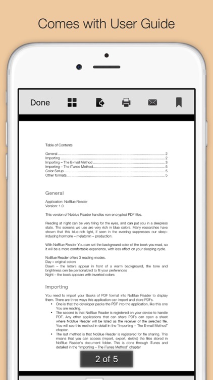 NoBlue Reader