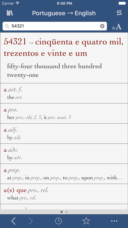 Portuguese-English Translation Dictionary and Verbs