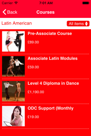 Online Dance College screenshot 3