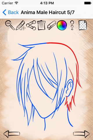 Learning to Draw for Hairstyle screenshot 3