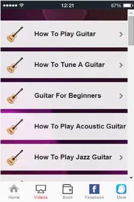 Game screenshot Guitar Lessons For Beginners - Learn to Play Guitar apk