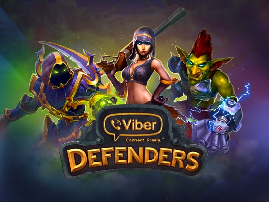 Viber Defenders на iPad