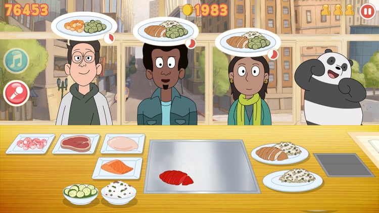 Stirfry Stunts – We Bare Bears Cooking Game Starring Chef Ice Bear screenshot-4