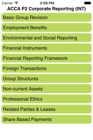 ACCA P2 Corporate Reporting (INT) screenshot 2