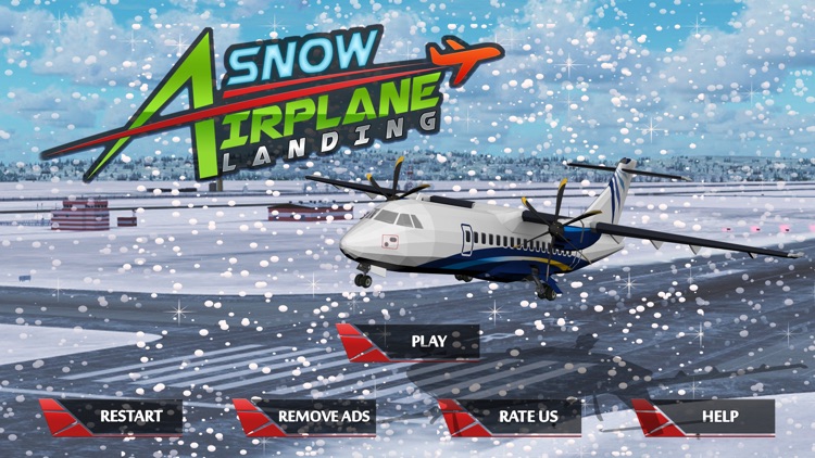 Snow Airplane Landing Simulation – Extreme Emergency Crash Landings screenshot-4