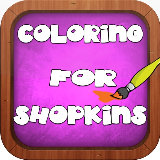 Coloring Book For: Sweet Shopkins Version icon