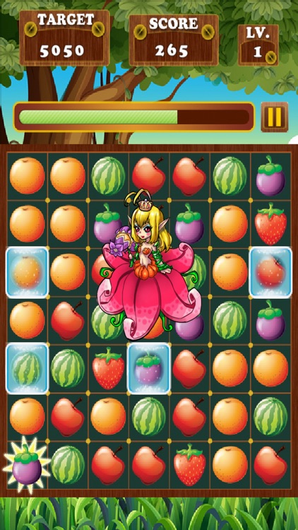Fruit Link Bar - Puzzle Game Line Match