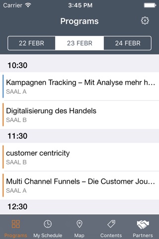 etailment Wien screenshot 2